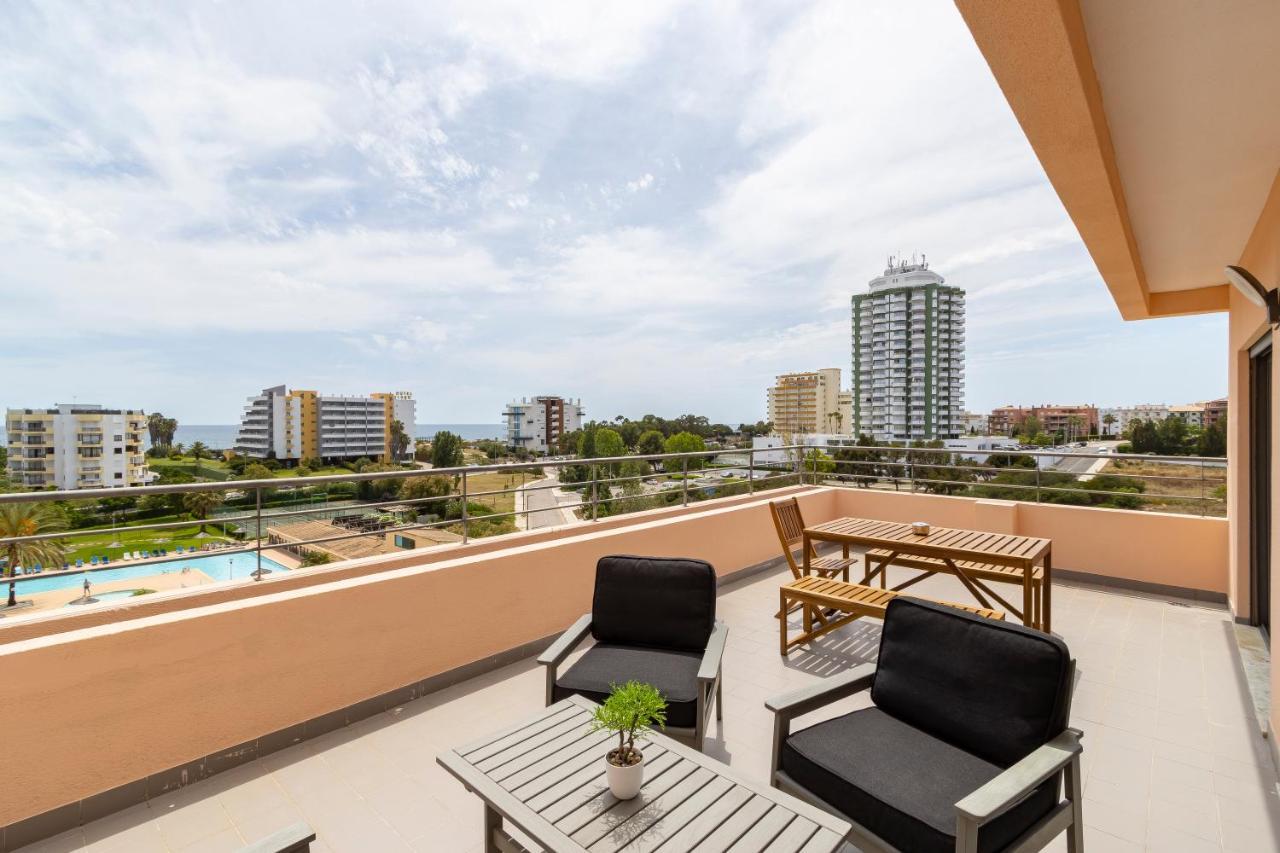 Amazing Sea View Apartment Praia Da Rocha Portimao Luaran gambar